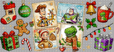 16oz Christmas-S  3193